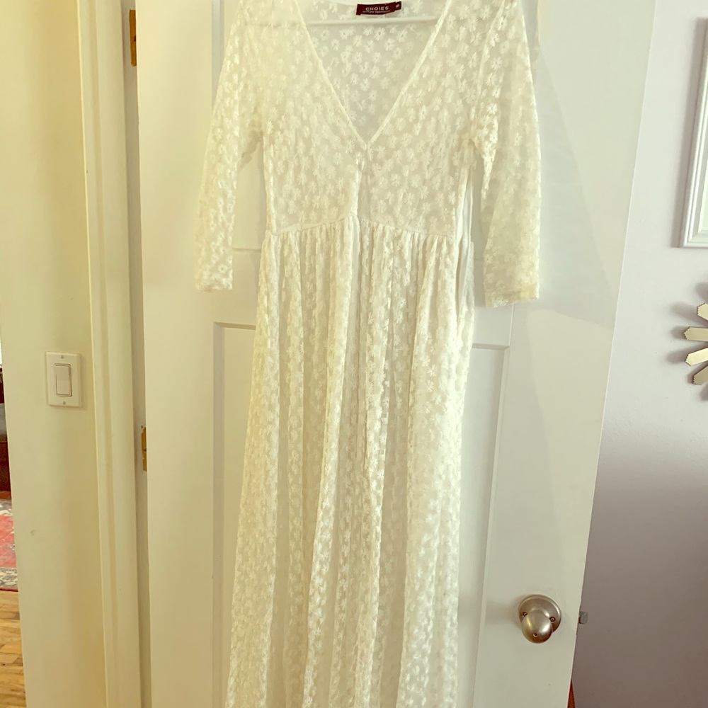Vintage Wedding Dress or Baby Shower Dress